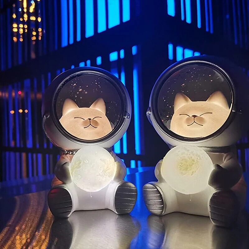 Cute Pet Astronaut LED Lamp Best Gift for Family