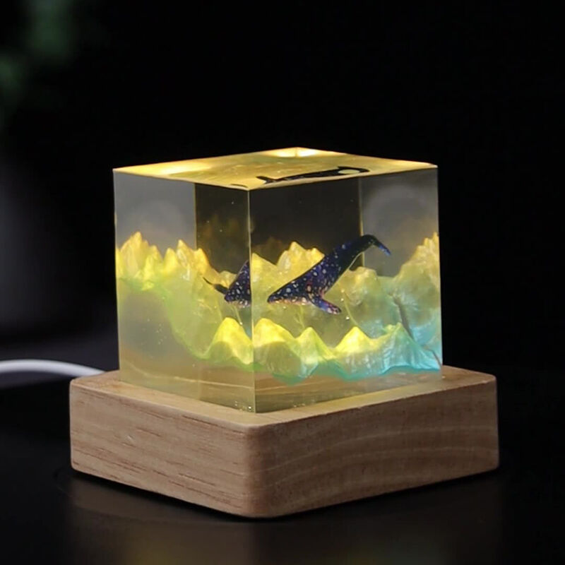 Whale Resin Night Light Funny Gift for Friends