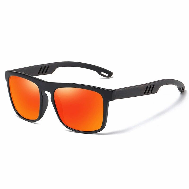 Gafas de sol personalizadas con iniciales grabadas para un regalo navideño para un marido amante del golf