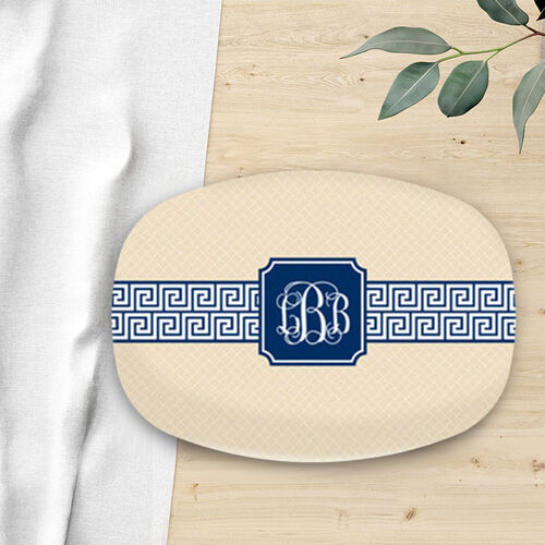 Personalized Text Plate Initial Gift for Grandfather