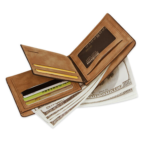 Personalized Casual Men's Wallets Custom Letters Best Gifts