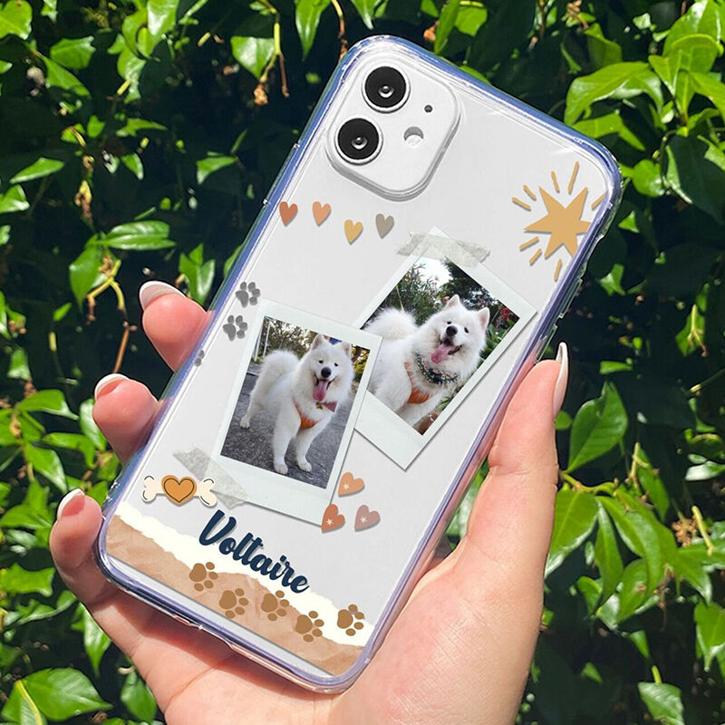 Personalisierte Handytasche Individuelles Haustier Foto Niedliches Geschenk für Freunde