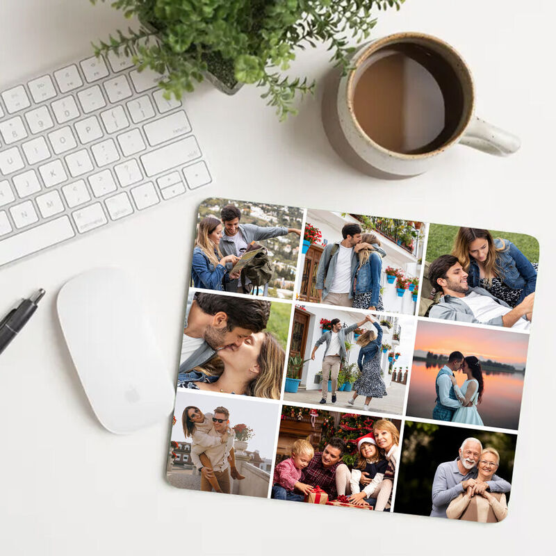 Personalized Picture Mouse Pad Interesting Present for Family
