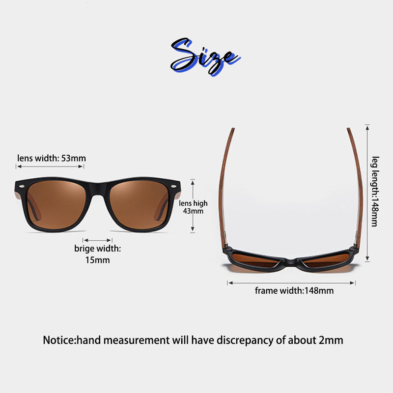 Individuelle Sonnenbrille Cute Cartoon Icon Add Name Geburtstag Geschenk für Freunde