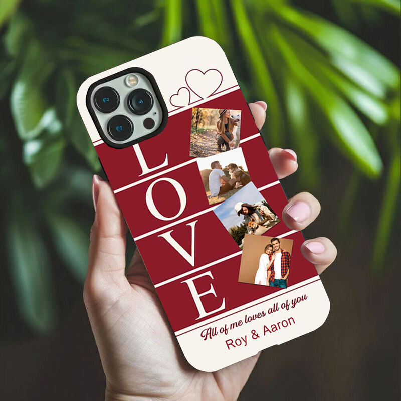 Personalized Phone Case With Photo Sweet Gift For Couples