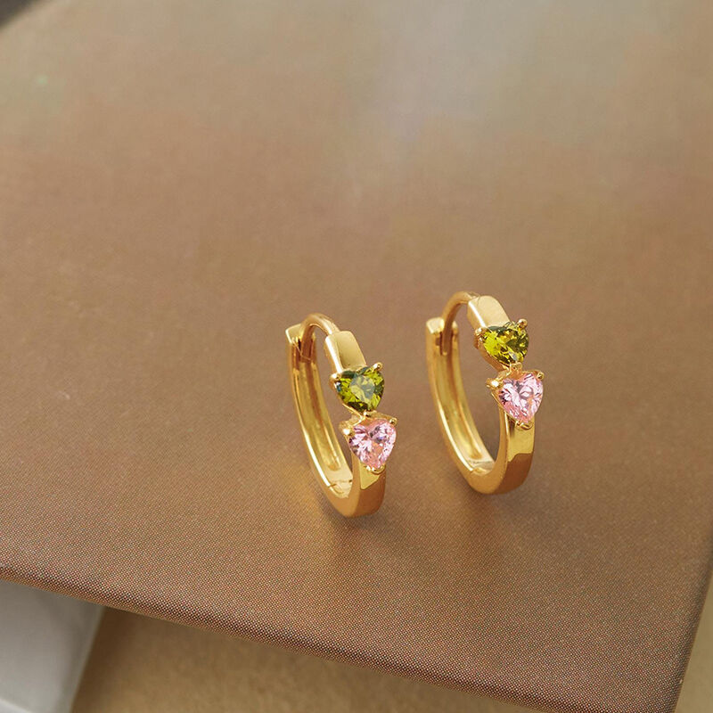 Personalized Birthstone Earrings Beautiful Gift for a Loved One