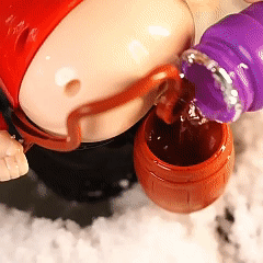 Santa Claus Bubble Machine Funny Gift for Friend