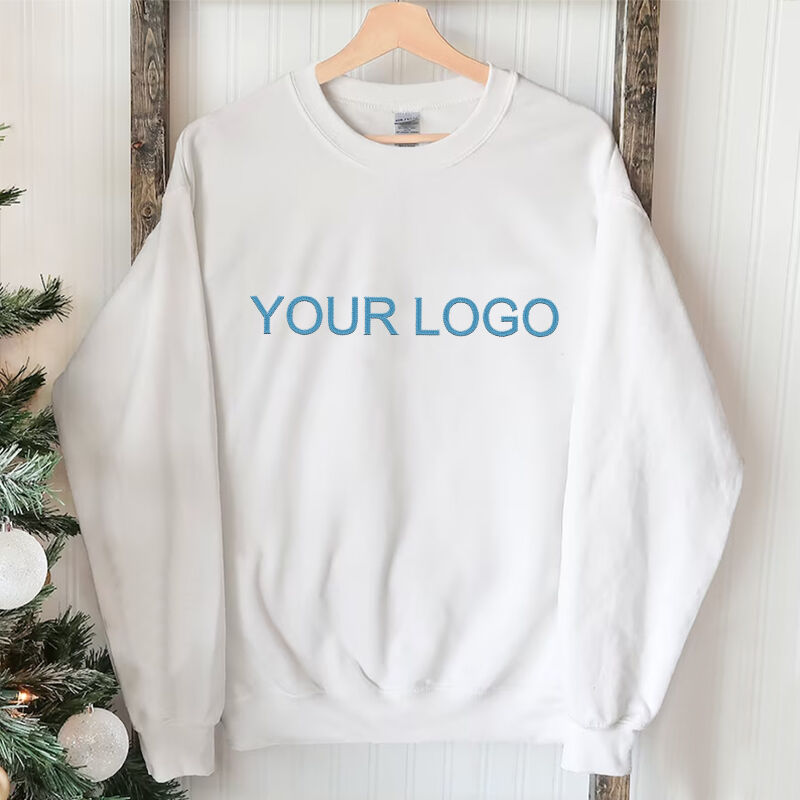 Gepersonaliseerde sweater Geborduurde teamoutfits op maat met je eigen logo