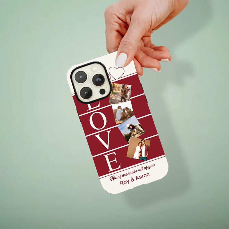 Personalized Phone Case With Photo Sweet Gift For Couples