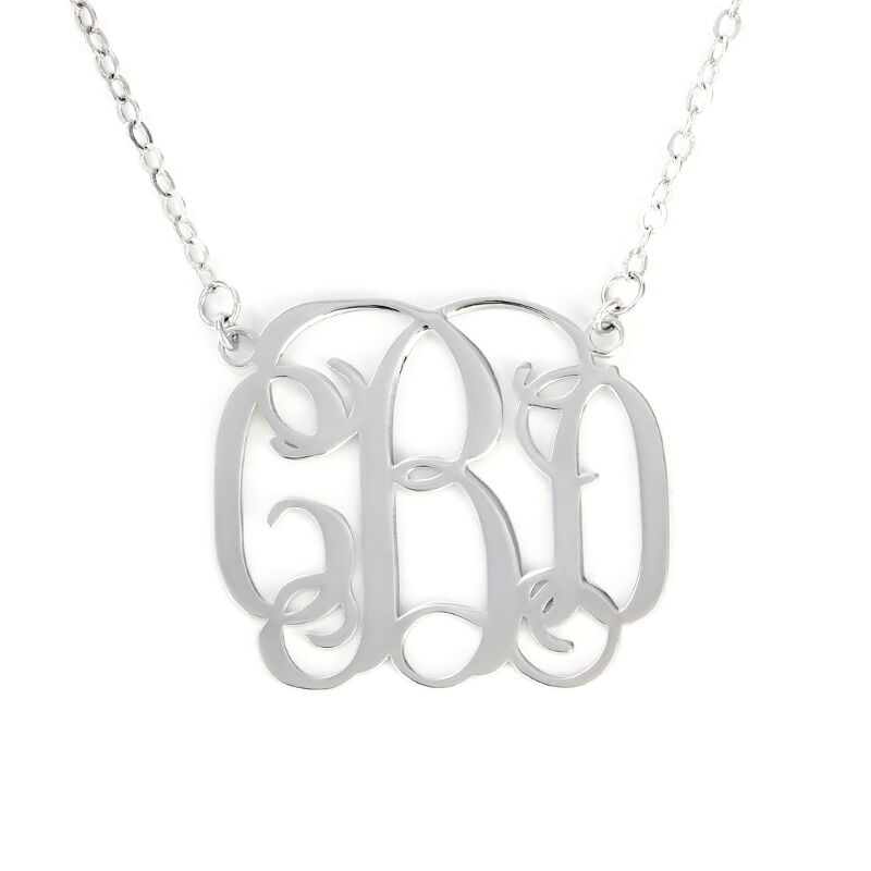 "Design for You" Personalized Monogram Necklace