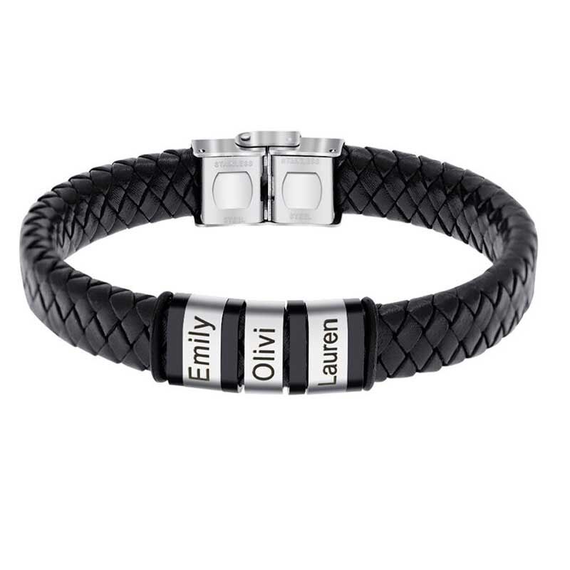 "Be Sincere" Personalized Bracelet For Men