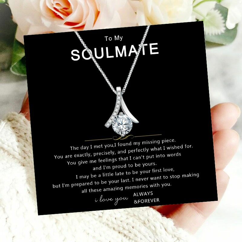 Gift for Lover "I Never Want To Stop Making All These Amazing Memories With You" Necklace