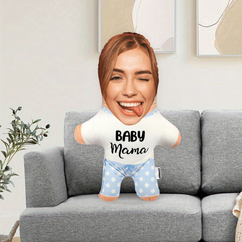 Customized Face Pillow Baby Mama Face Pillow