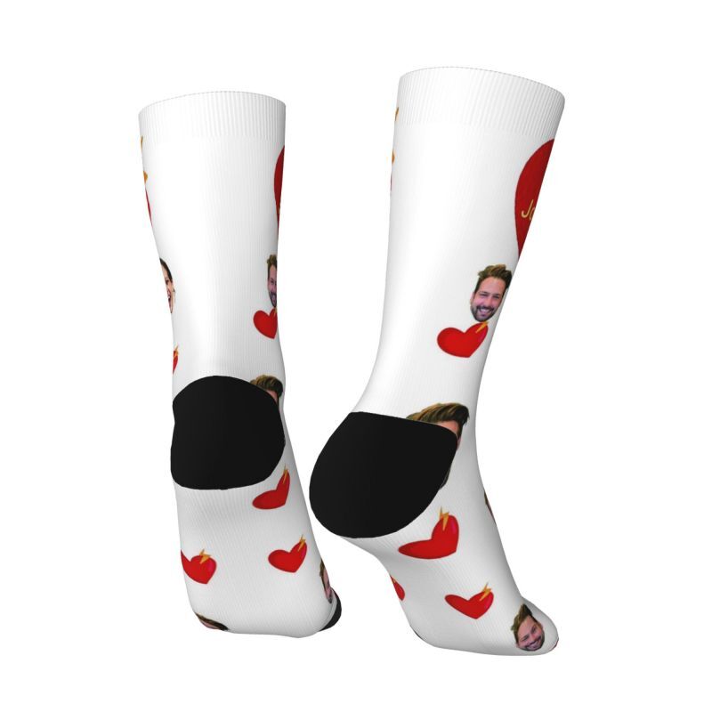 Custom Face Socks Colorful Candy Series Soft and Breathable