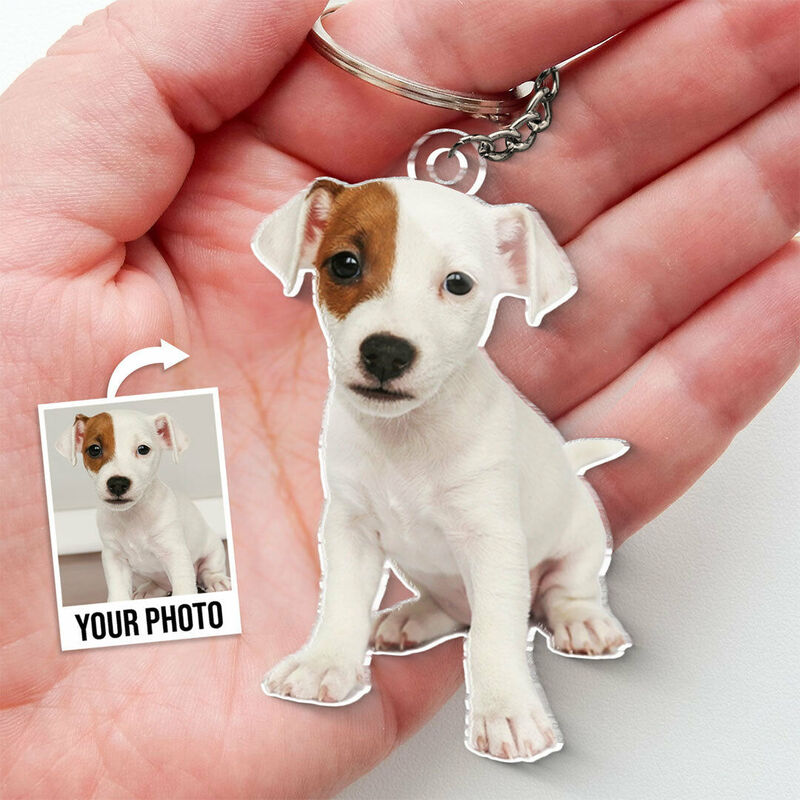 Personalized Acrylic Keychains With Custom Photos For Pet Lovers