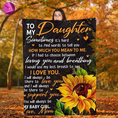 I'm a Lover Family Blanket  For Mom's Daughter