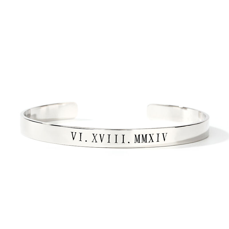 "You Are Special" Engraved Bangle Bracelet