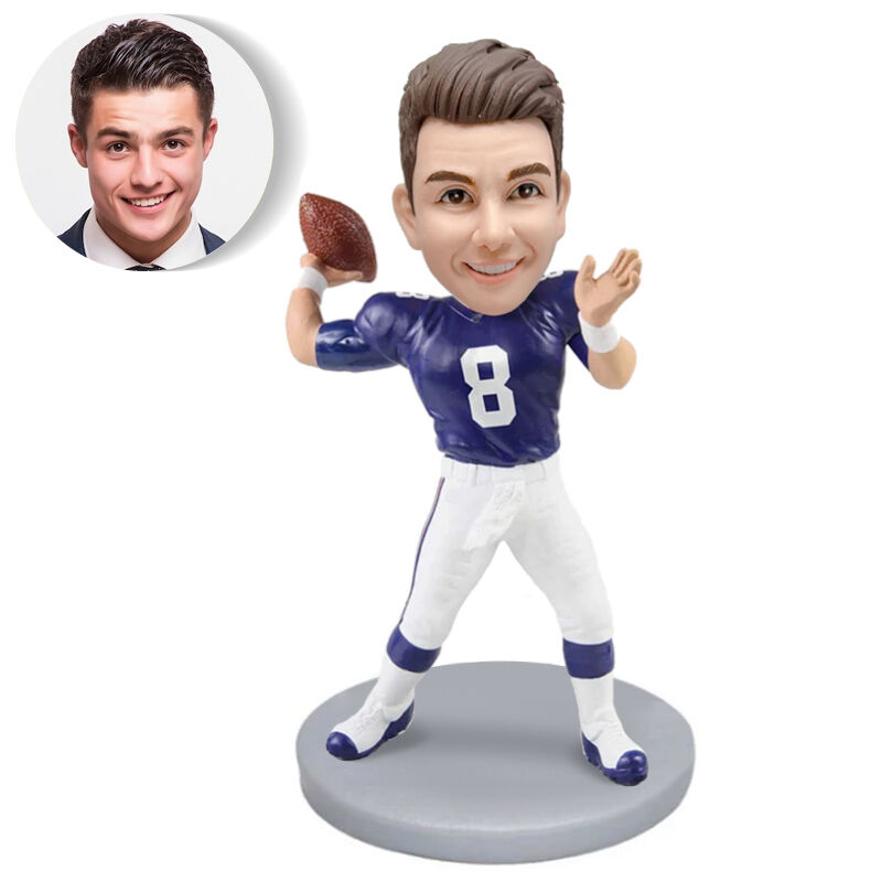 Personalized Bobbleheads With Custom Heads For Rugby Lovers