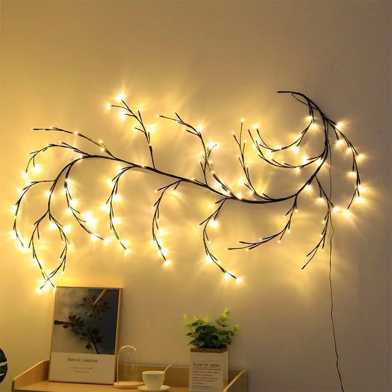 LED Bendable Rattan Light Creative Decor Gift for Family