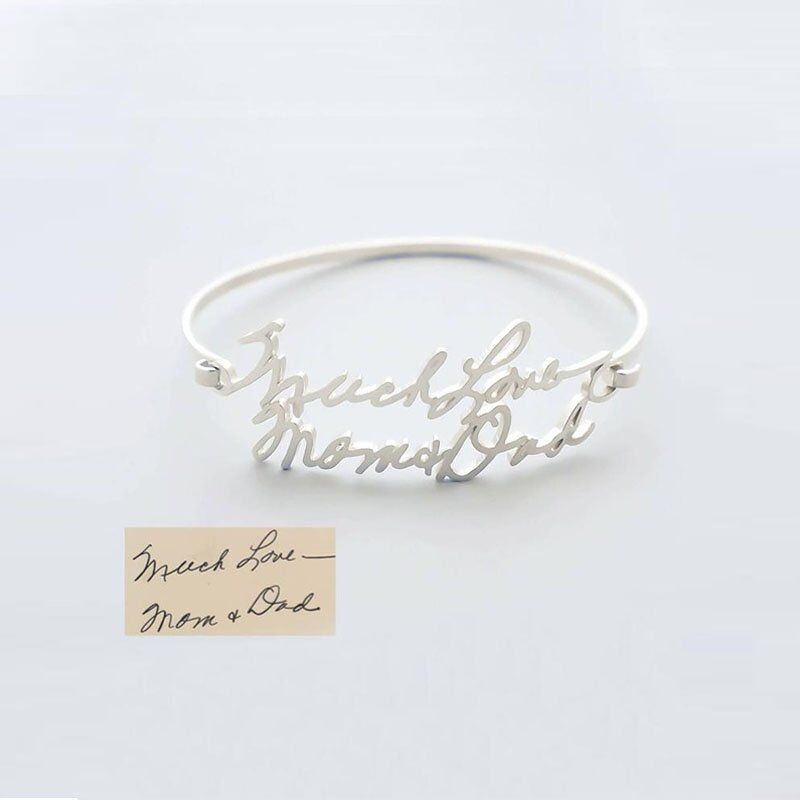 Personalized Handwriting Bracelets - Sympathy Gift - Mother's Gift