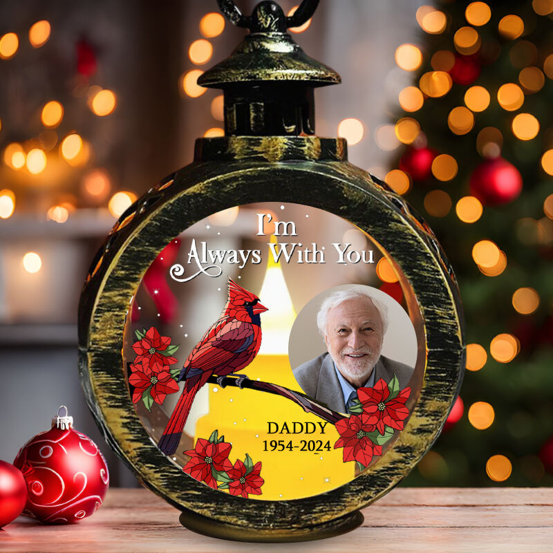 Personalized Candlelight Lanterns Customized Family Photos Warm Gifts For Deceased Loved Ones