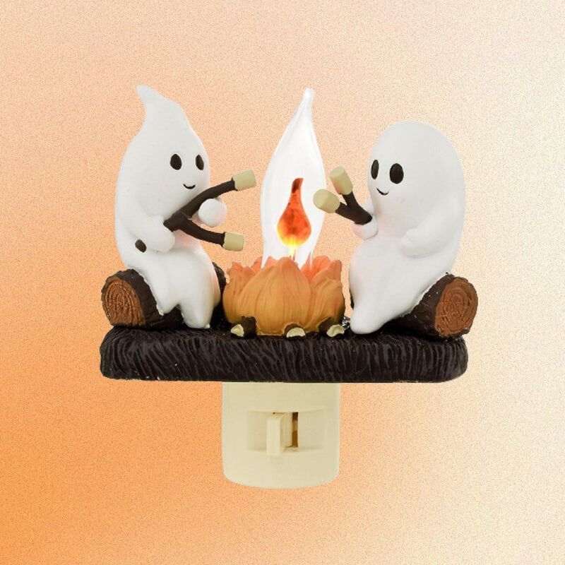 Ghost Campfire Flickering Night Light Creative Gift for Halloween