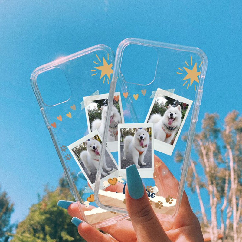 Personalisierte Handytasche Individuelles Haustier Foto Niedliches Geschenk für Freunde