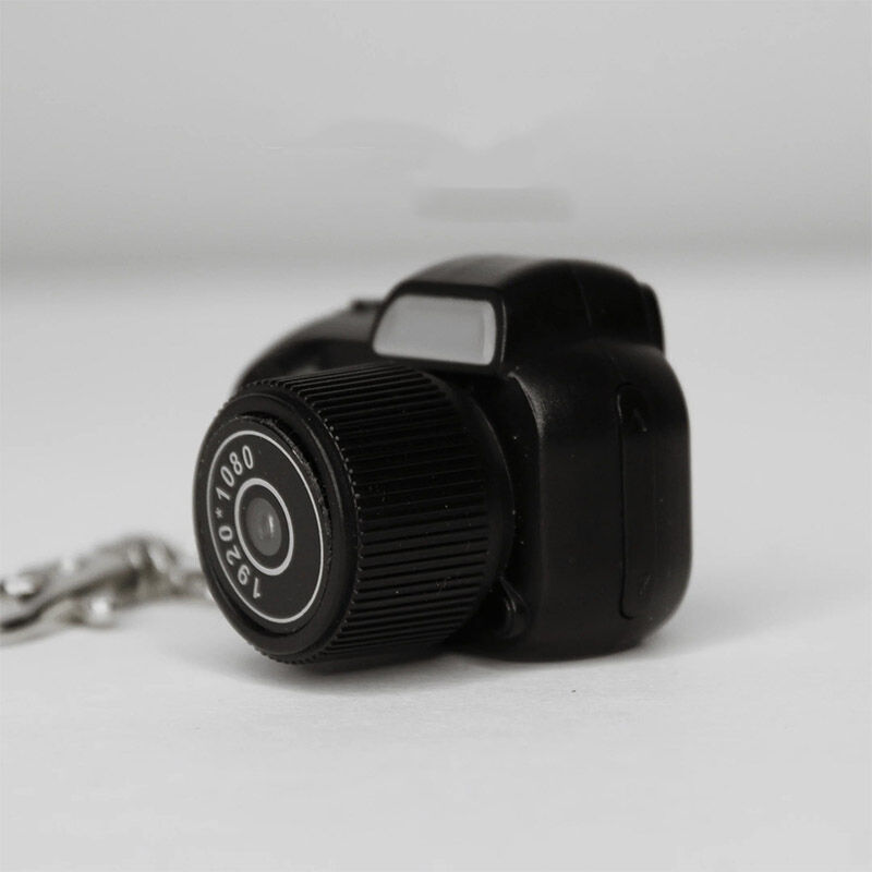 Mini kamera nyckelknippa Lustig gåva för fotografiälskare