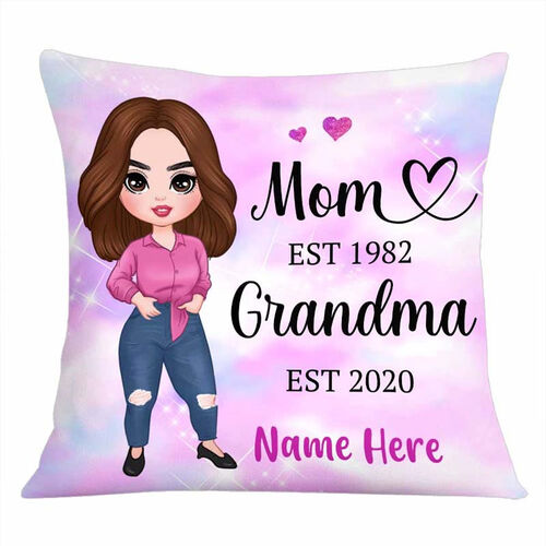Cuscino Personalizzato per Mamma e Nonna