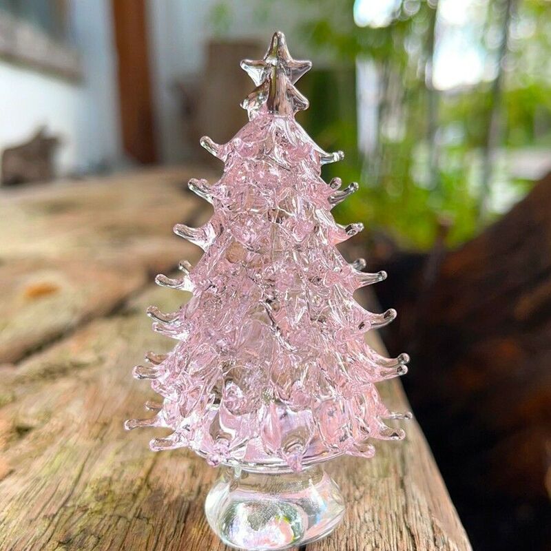 水晶 クリスタル クリスマス ツリー オーナメント