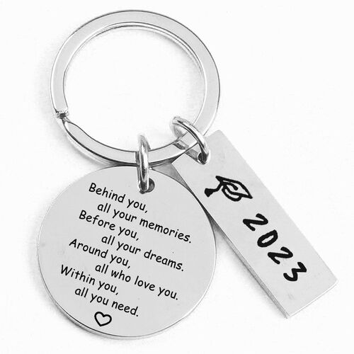 "Erinnerung" Personalisierter Schlüsselanhänger mit Wunschgravur