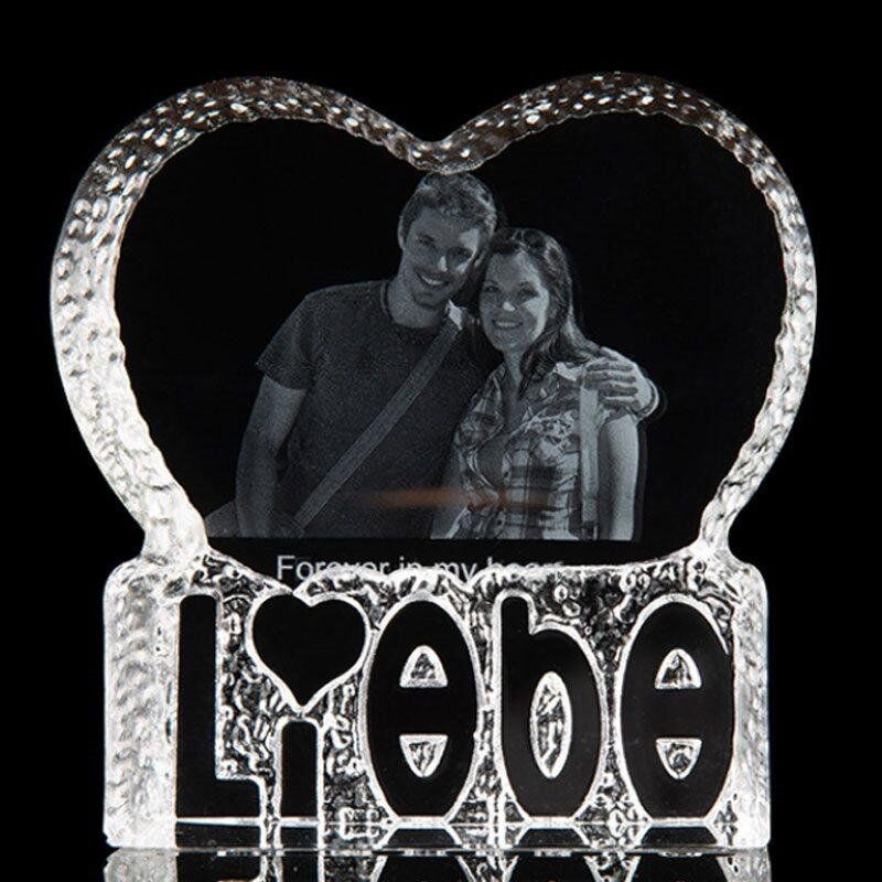Personalized Photo Crystal Lamp Bluetooth Speaker - LIEBE
