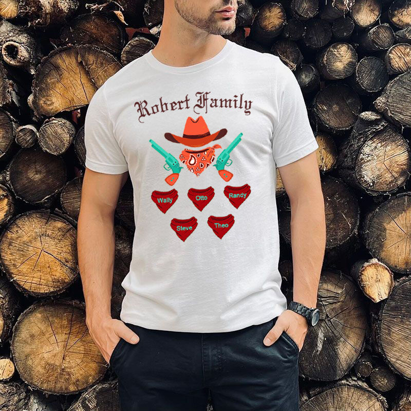 T-shirt personalizzata con motivo a cappello fresco e nome personalizzato Regalo per la festa del papà