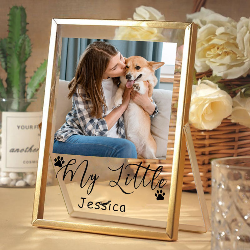 Personalized Picture Frame Best Gift for Pet Lover "My Little"