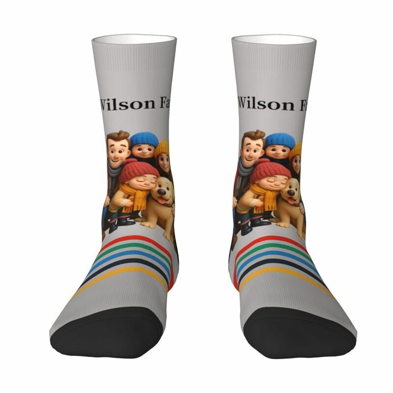 Personalized Photo Socks Family Photo Parent-Child Outfit Christmas Gift for Family