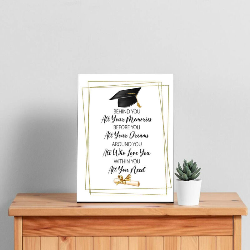 Best Canvas Wall Art Graduation Gift for Friend