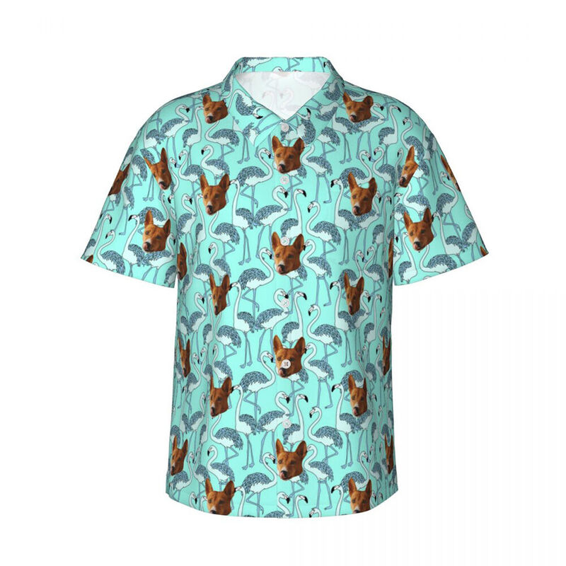 Camicia personalizzata con viso, foto personalizzata regalo per gli amanti degli animali domestici