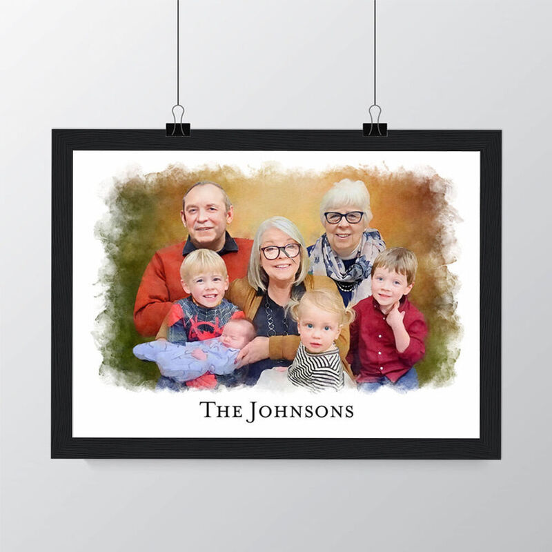 Personalized Custom Photo Frames Portrait Stitching for Your Loved Ones