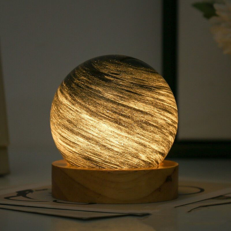 3D Carved Ball Night Light Mystery Gift for Friend