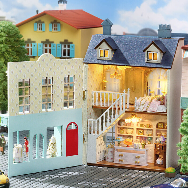 DIY Miniaturowy dom Zabawne prezenty dla miłośników rękodzieła
