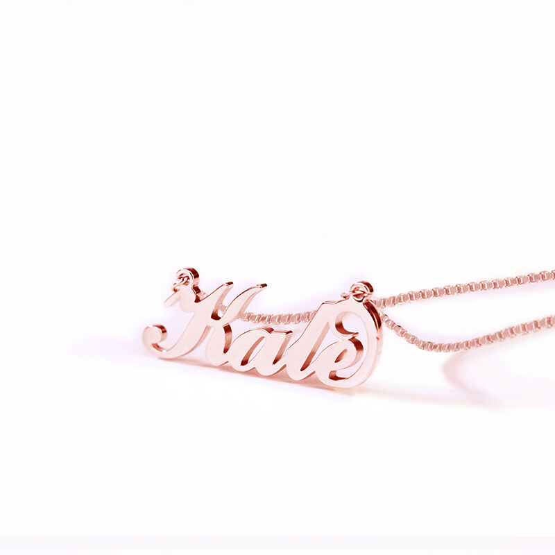 "Speak for Yourself" Personalized Name Necklace
