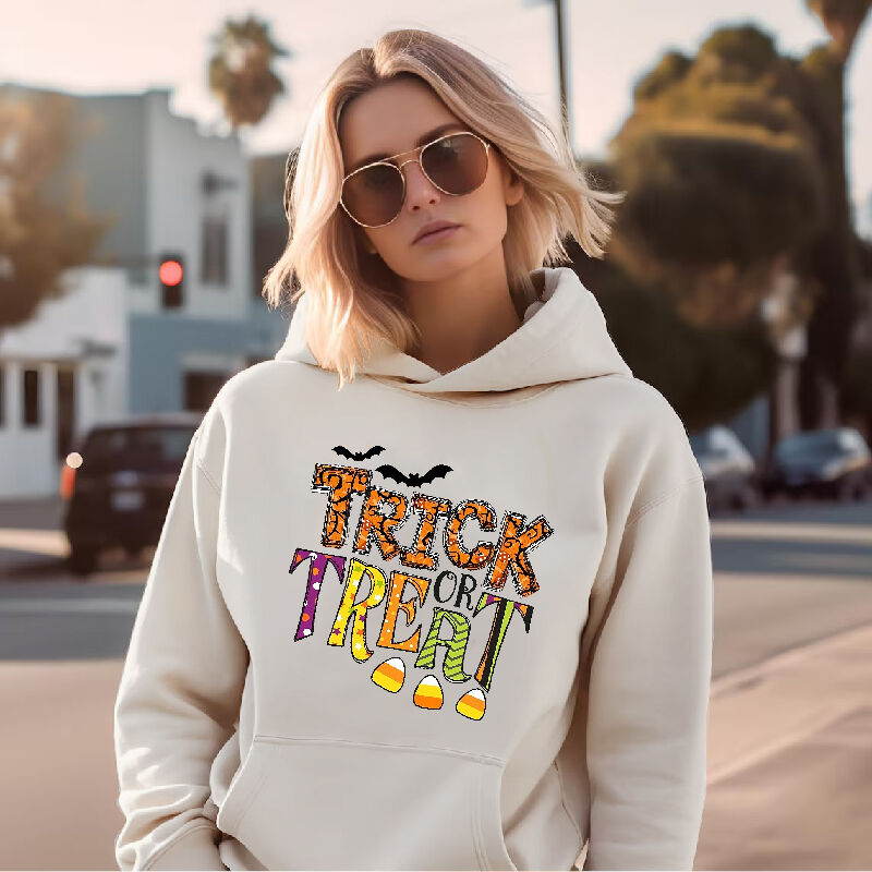 Halloween Design Hoodie "Trick Or Treat"