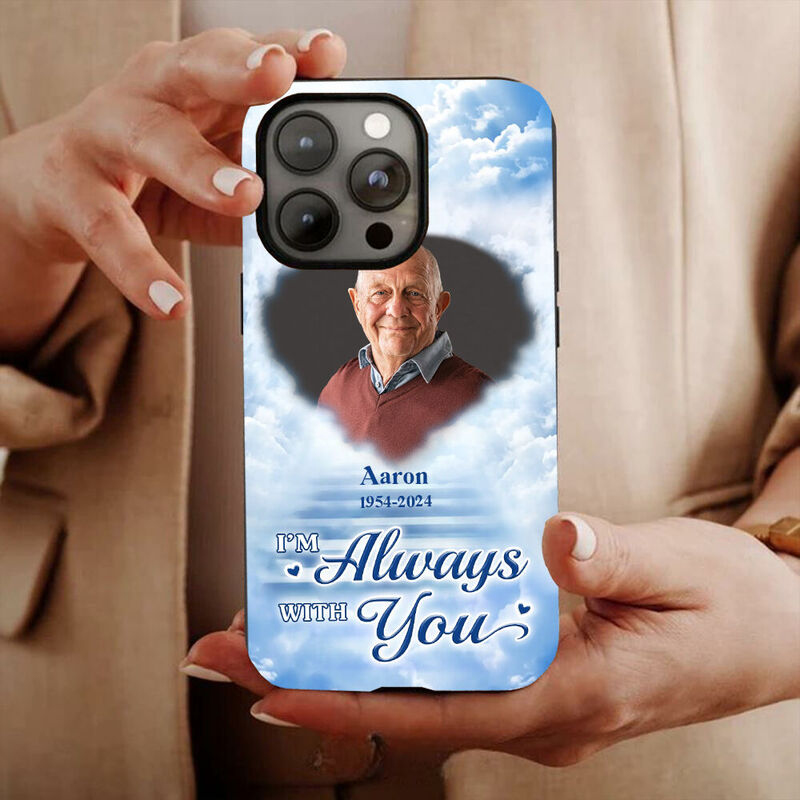 Personalisierte Handytaschen Individuelle Foto-Gedenkgeschenke für verlorene Angehörige