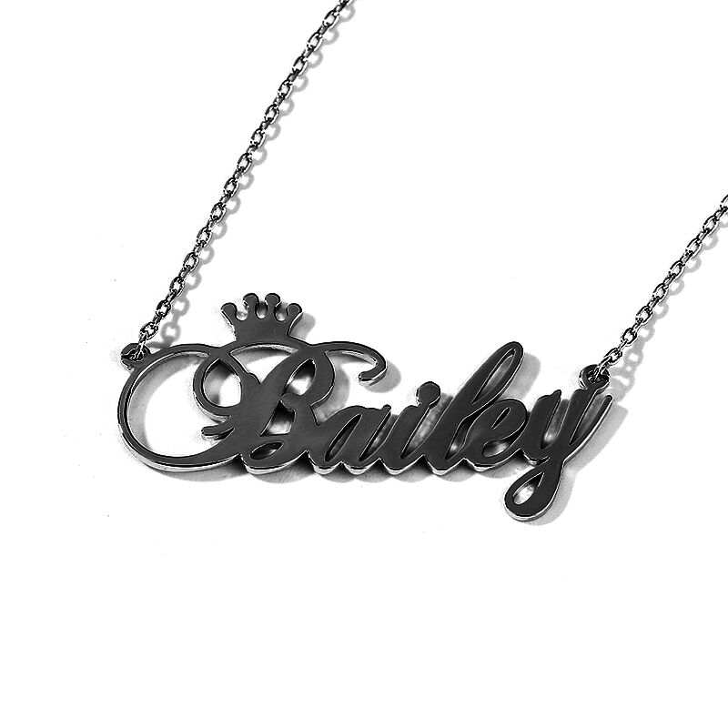 "Be Your Own King" Personalized Name Necklace