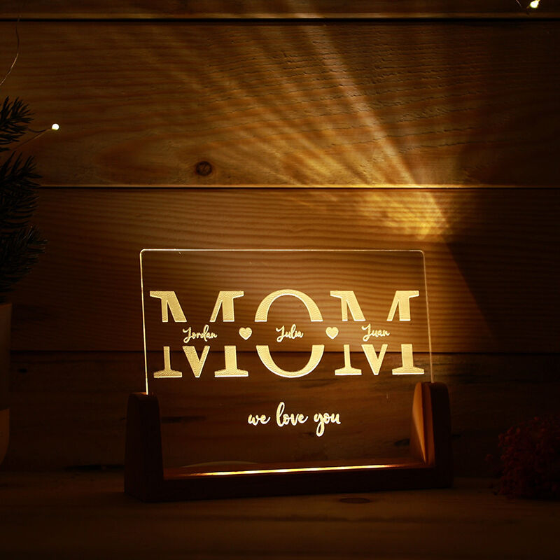 Personalized Name Night Light Best Mother's Day Gift