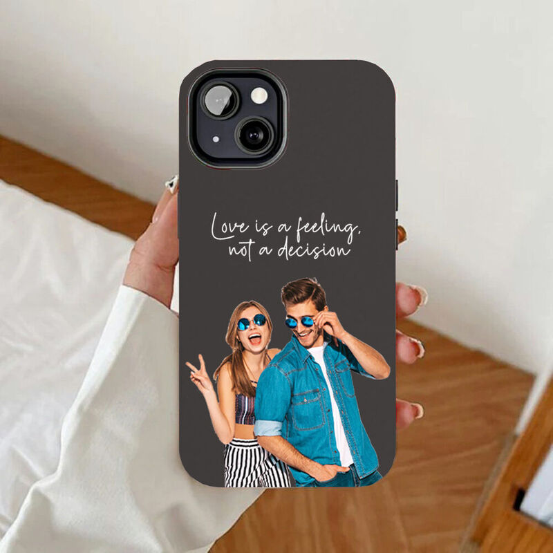 Funda de móvil personalizada Fotos de pareja personalizadas Dulce regalo de San Valentín