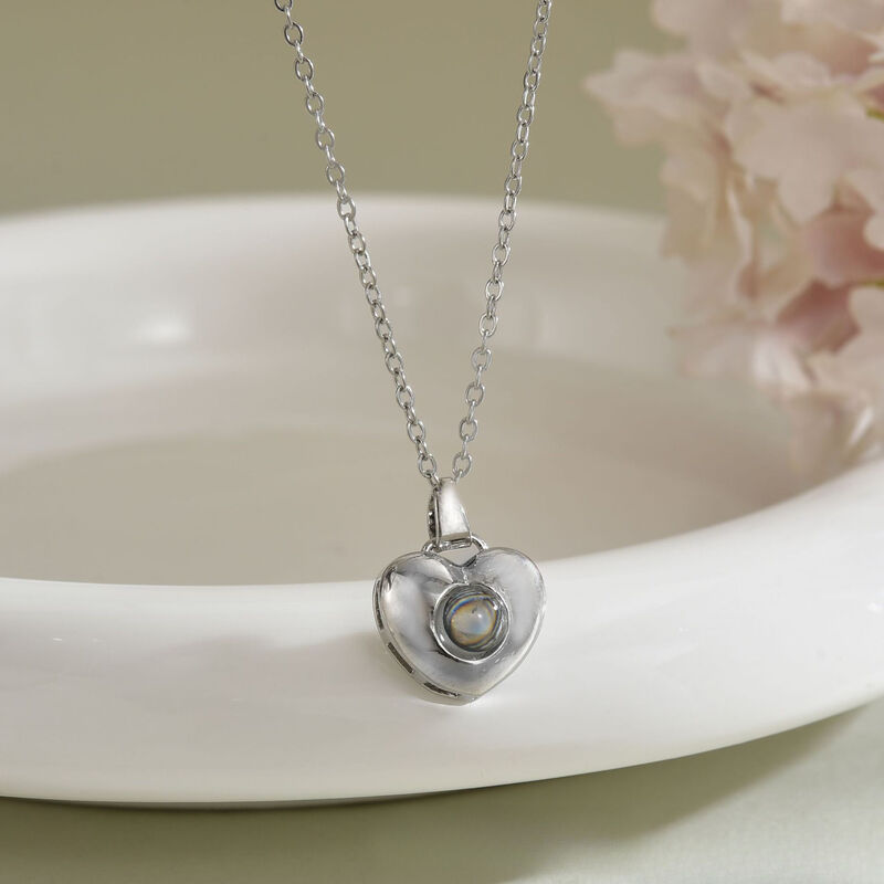 Gepersonaliseerde Love Projection Picture ketting mooi cadeau voor haar