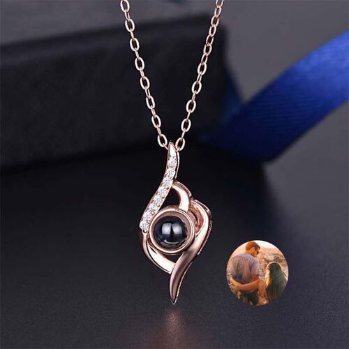 Personalized Photo Projection Necklace To Family-Evil Eye