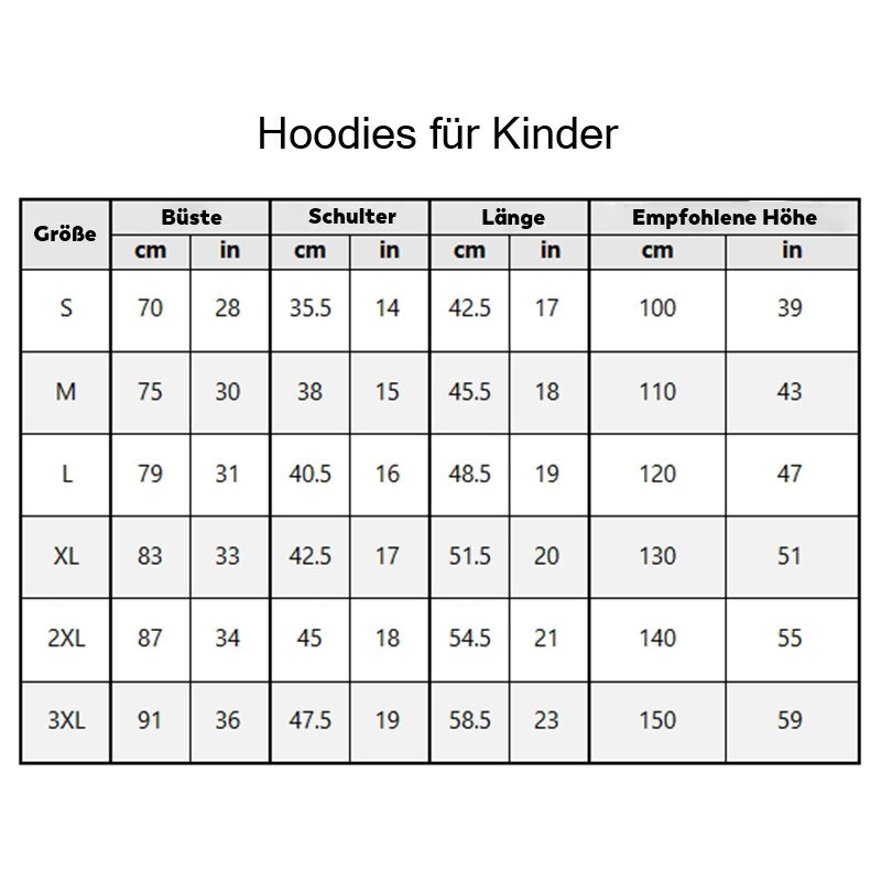 Personalisierter Kinder-Kapuzenpullover mit individuellem Namen und niedlichem Anime-Muster Kindergeschenke