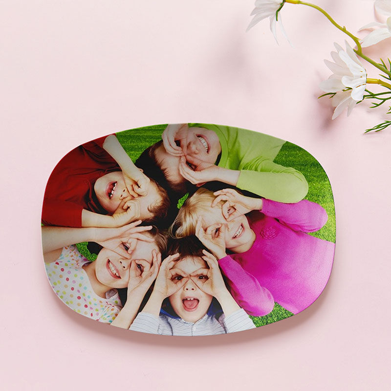 Personalized Picture Plate Beautiful Gift for Mother's Day